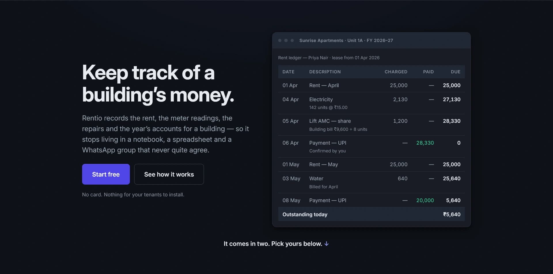Keep your building’s money in order.